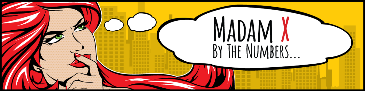 Madam X By the Numbers